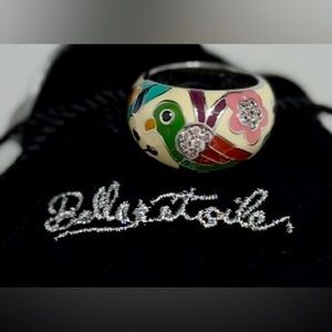 Belle Étoile Perroquet Ring- Size 8